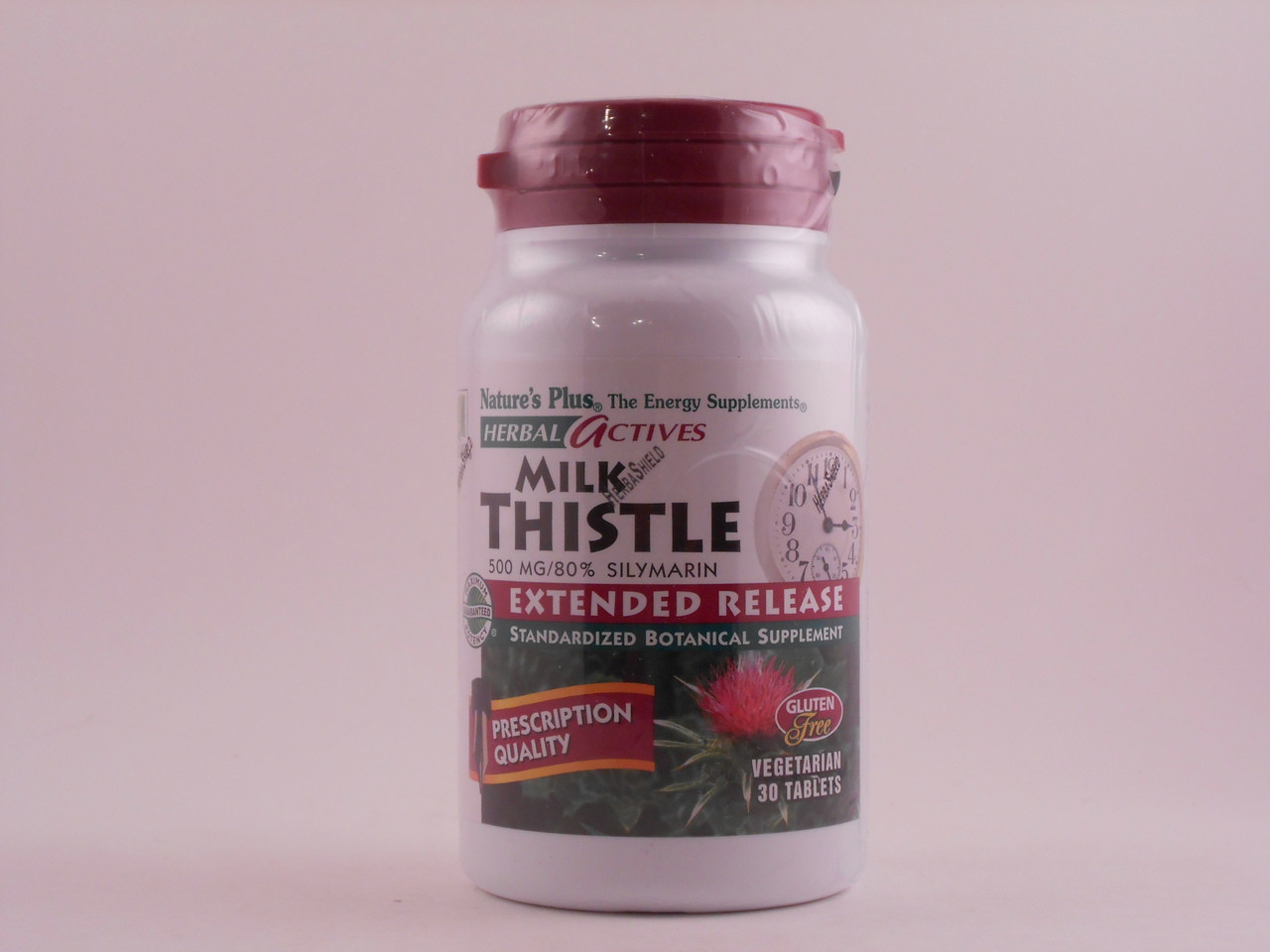 Herbal Actives Extended Release Milk Thistle 500mg 30