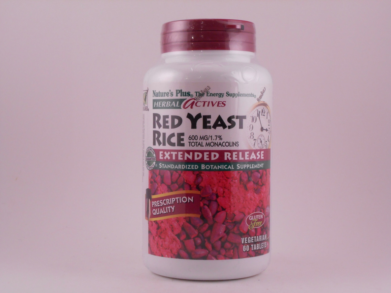 Herbal Actives Extended Release RED Yeast Rice 600mg 60