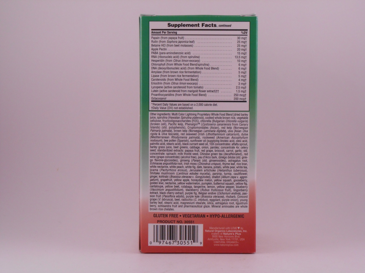 Source OF Life Green/red 90 Tablets