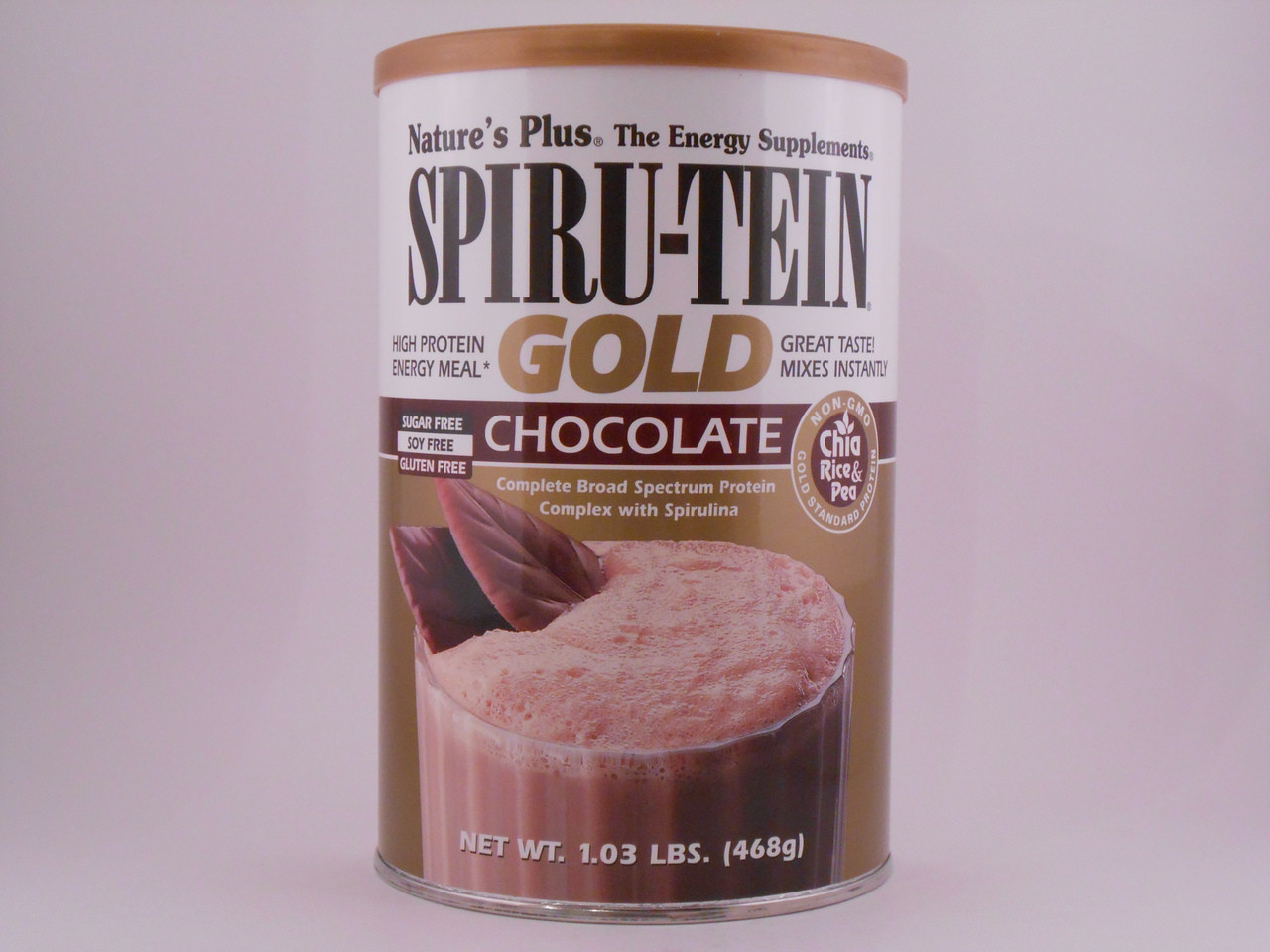 Spirutein (Spiru-tein) Gold Chocolate 1.03 LB 1.03