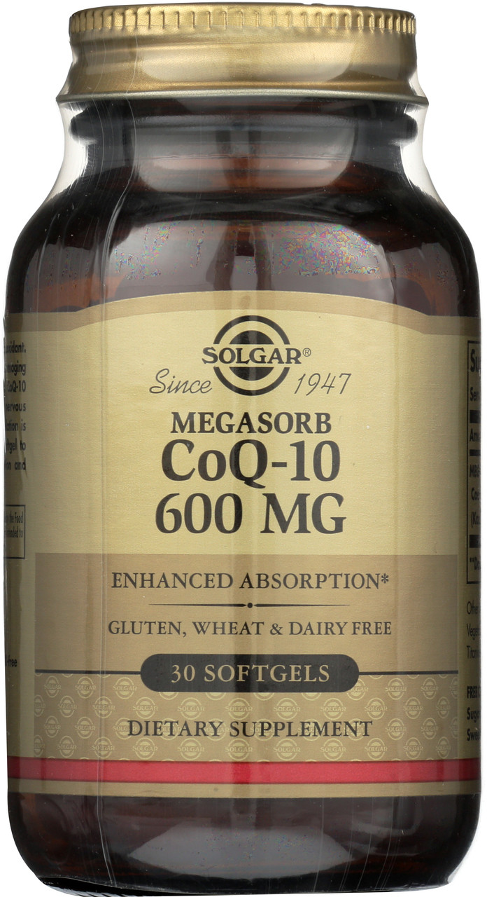 Megasorb CoQ-10 600mg 30 Softgels