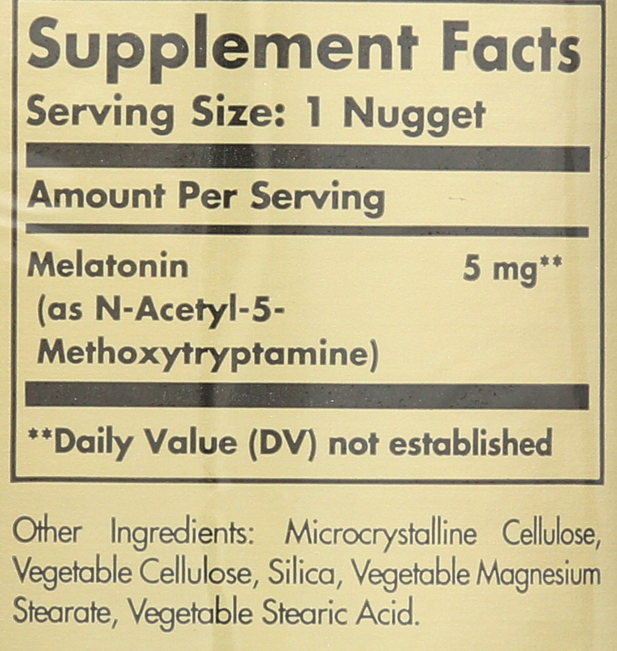 Melatonin 5mg 120 Nuggets