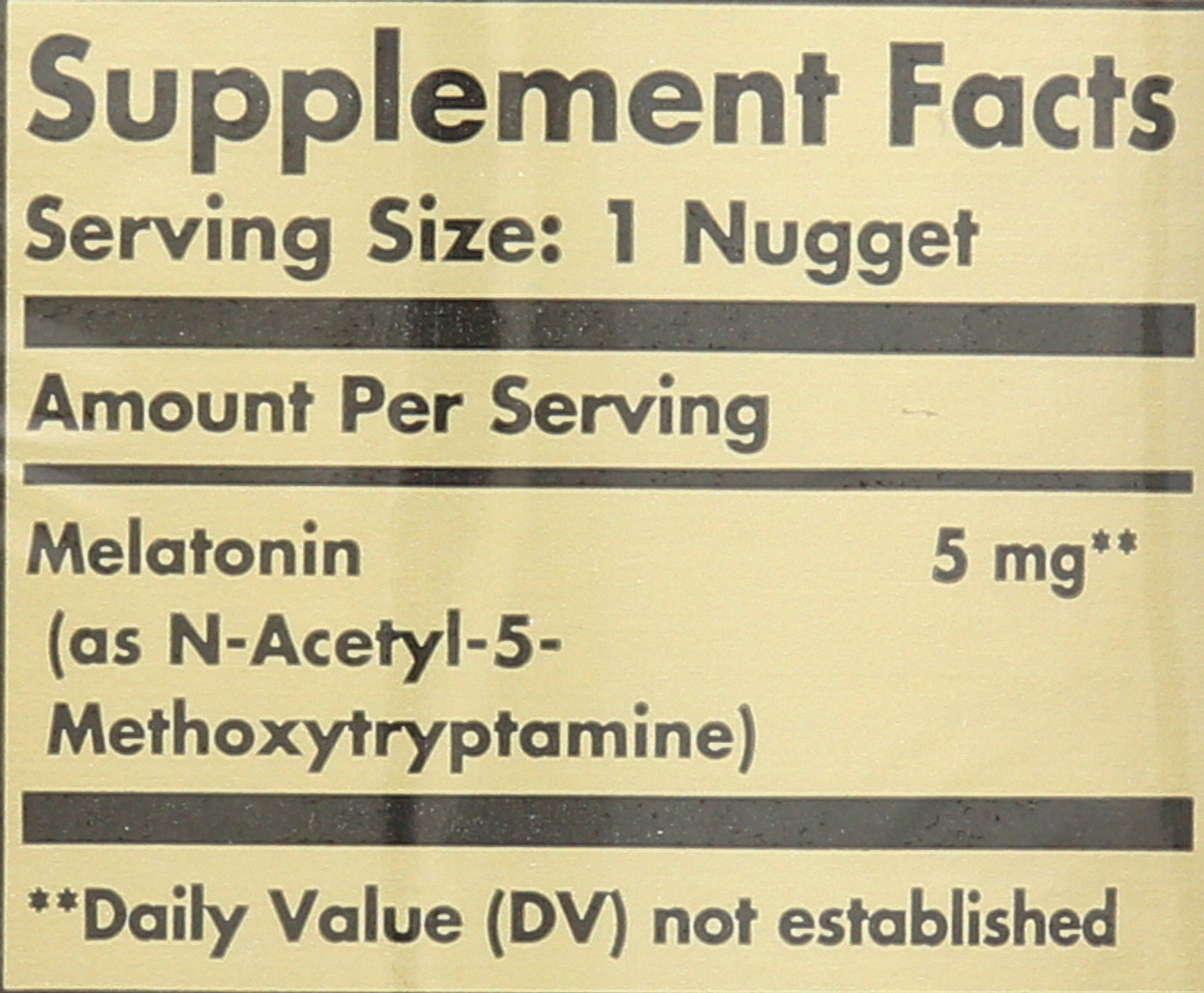 Melatonin 5mg 120 Nuggets