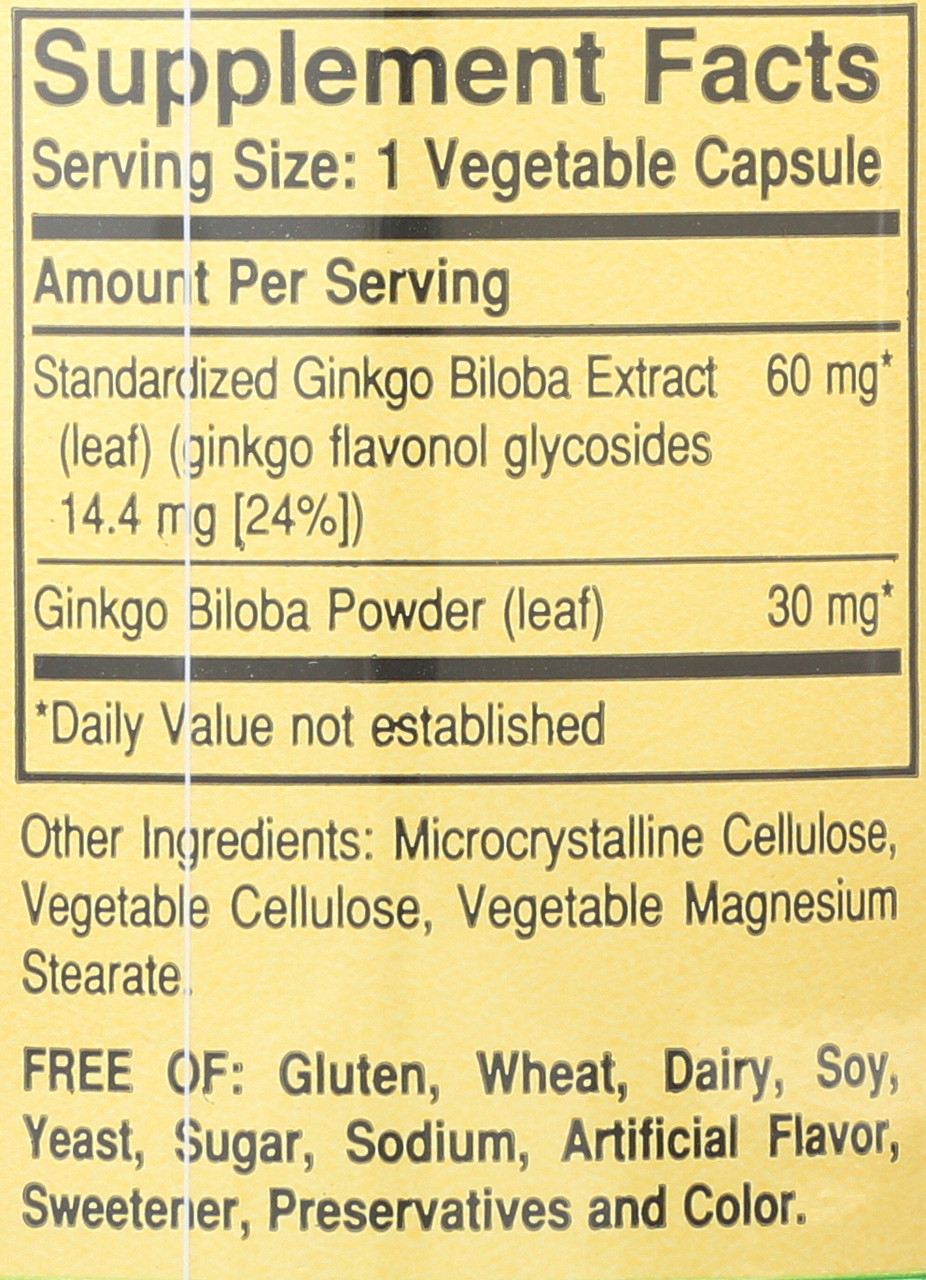 FP Super Ginkgo 120 Vegetable Capsules