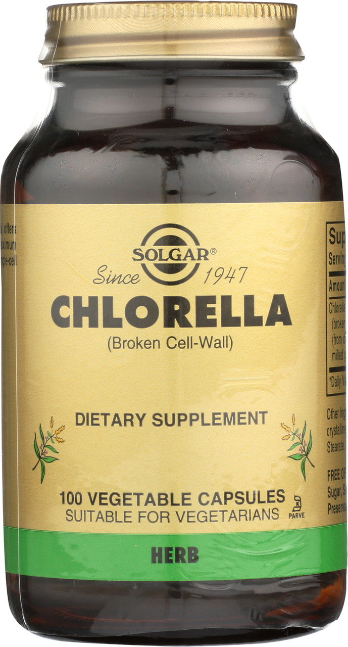 Chlorella 100 Vegetable Capsules