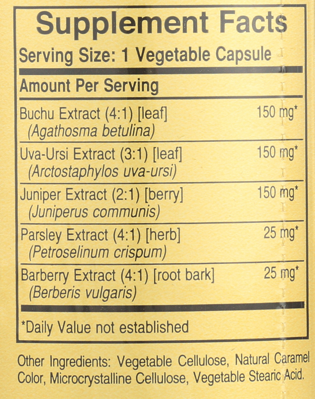 Herbal Water Pill 100 Vegetable Capsules