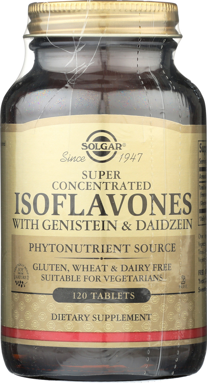 Non-GMO Super Concentrated Isoflavones 120 Tablets