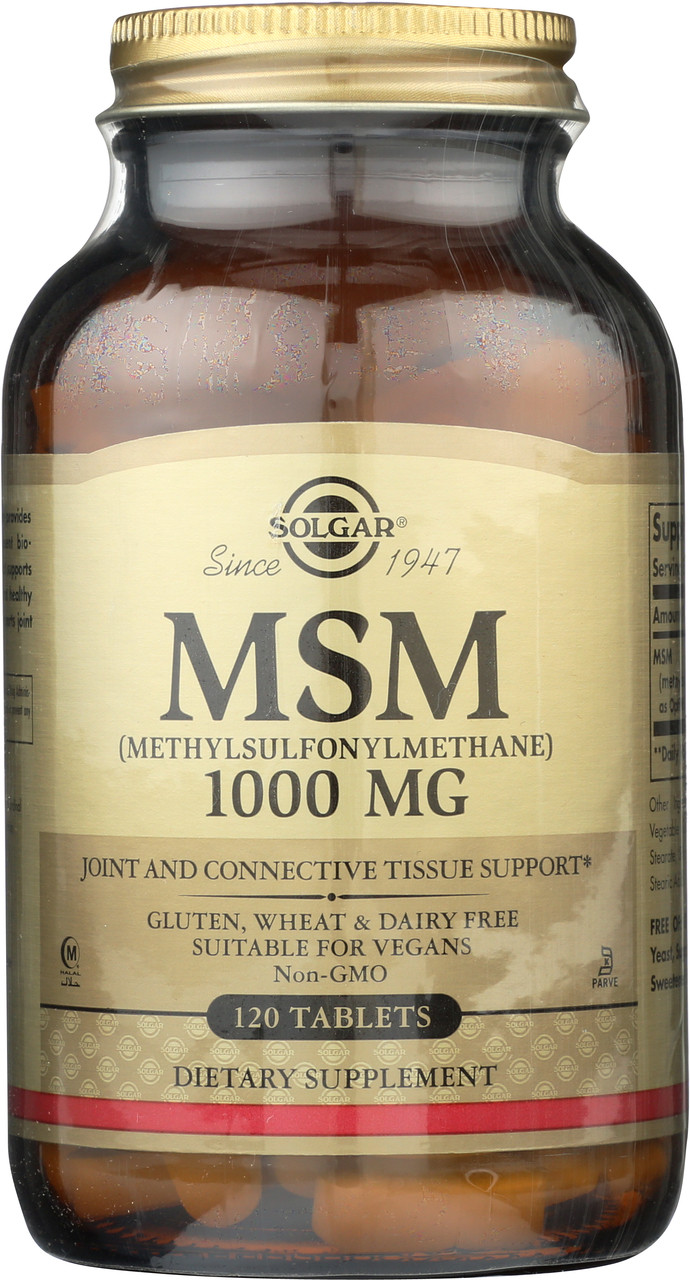 MSM 1000mg 120 Tablets