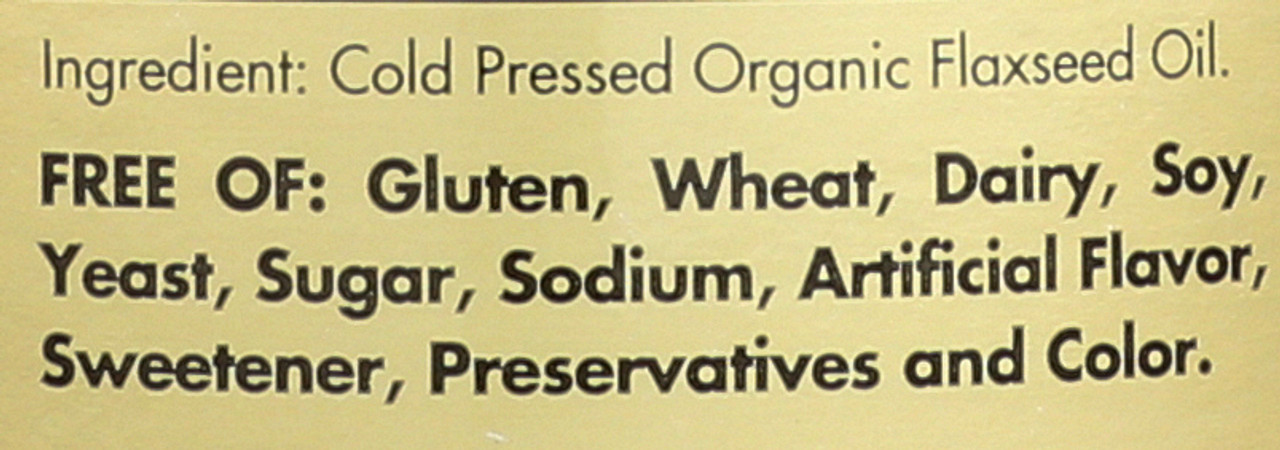Earth Source Organic Flaxseed Oil 16 oz