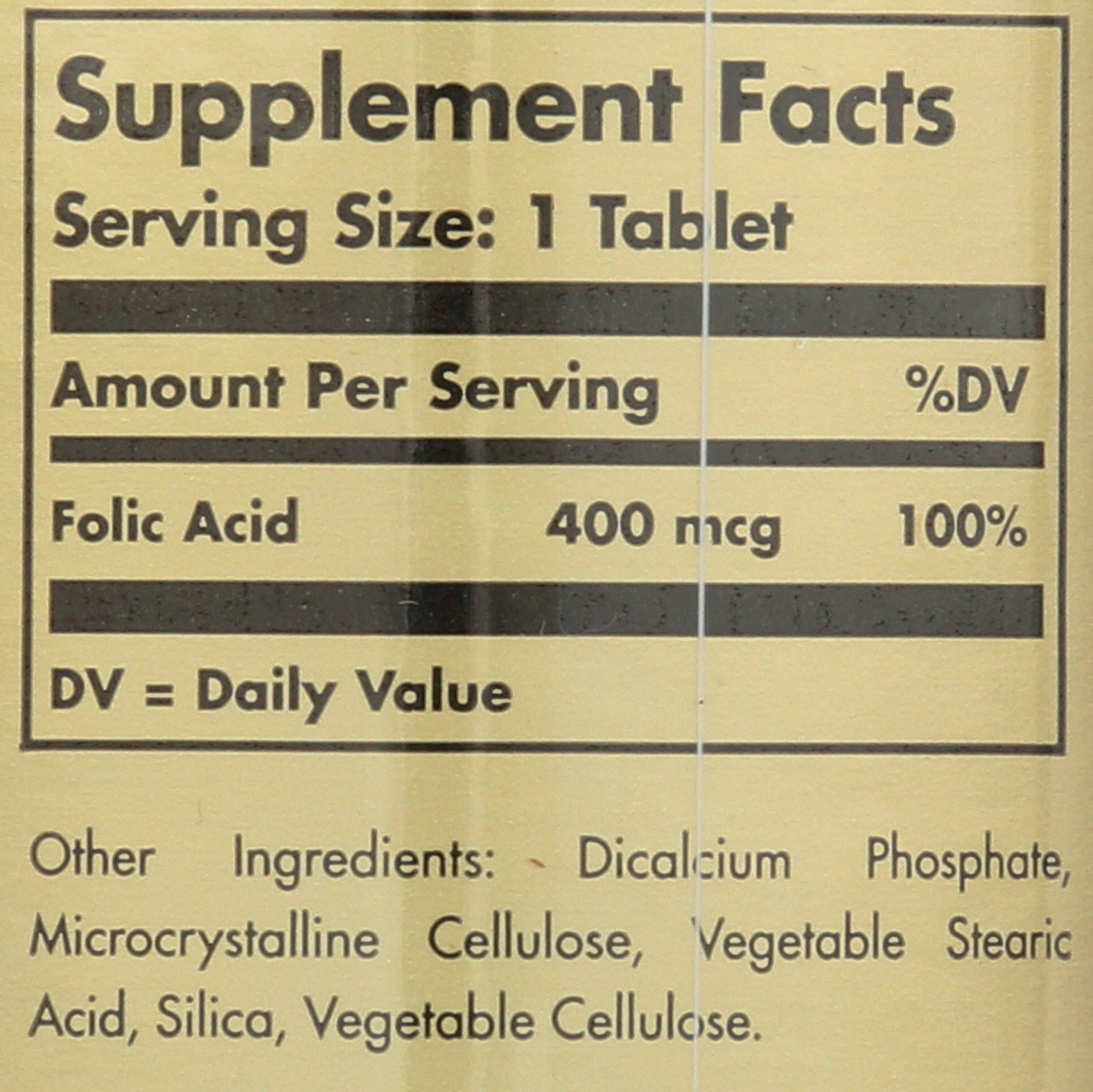 Folic Acid 400mcg 250 Tablets