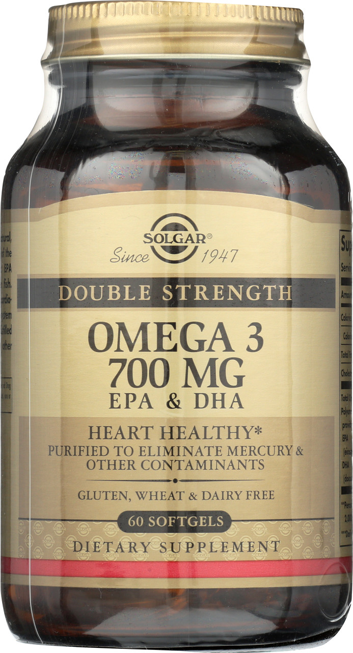 Double Strength Omega-3 700mg 60 Softgels