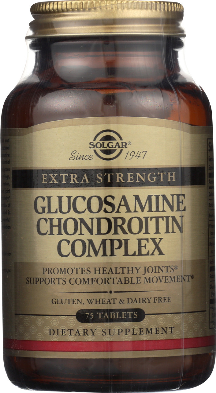 Extra Strength Glucosamine Chondroitin Complex 75 Tablets