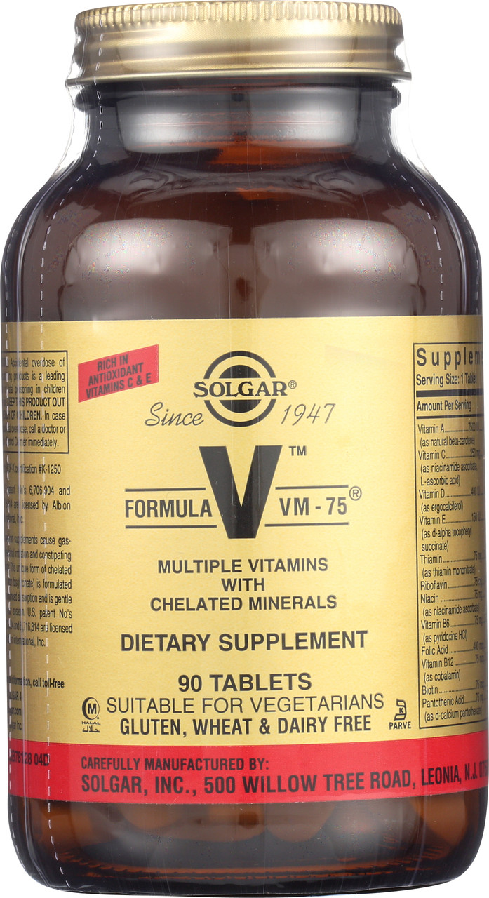 Formula VM-75 90 Tablets Formula VM-75 90 Tablets