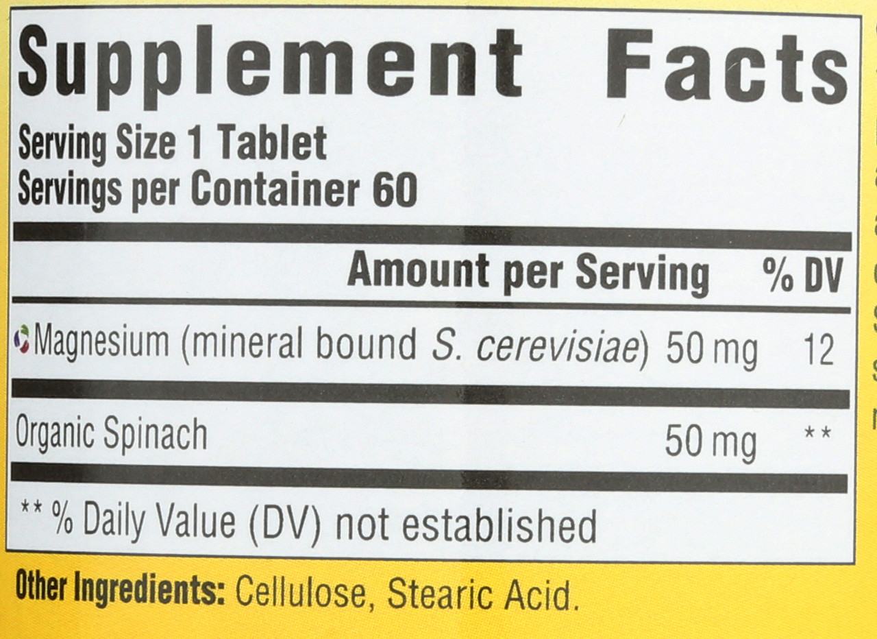 Magnesium 60 Tablets