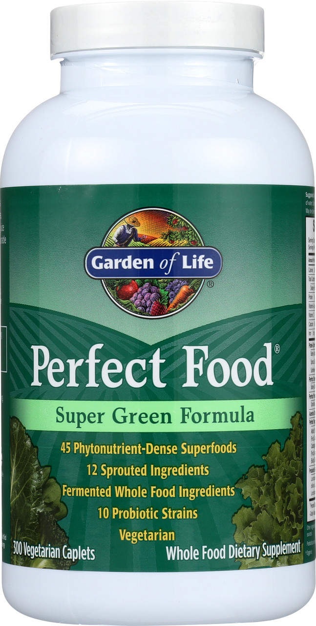 Perfect Food Green Label 300 Caplets