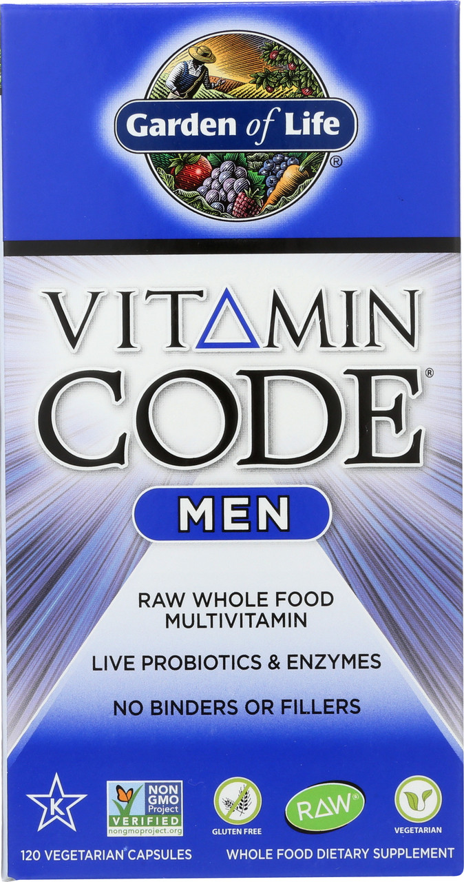 Vitamin Code Men's Multi 120 Capsules