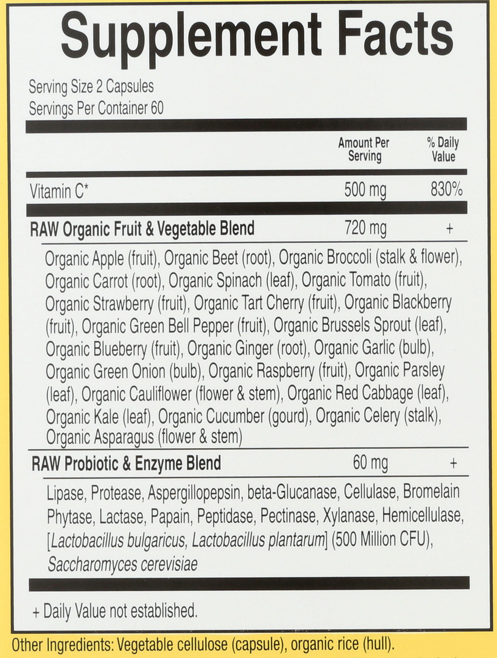 Vitamin Code Vitamin C  120 Capsules