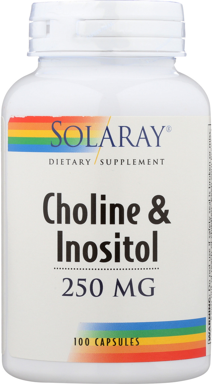 Choline & Inositol 100 Capsules