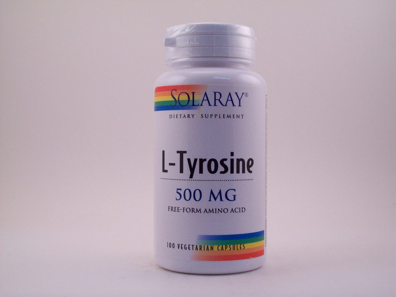 L-Tyrosine, Free Form 100 Capsules