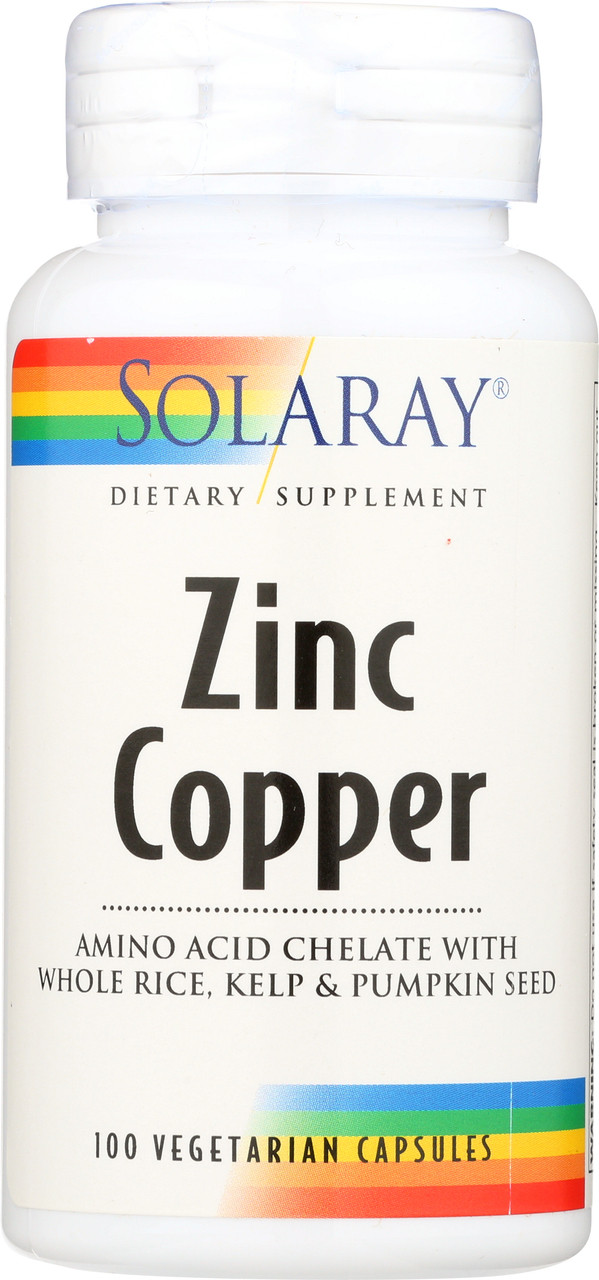 Zinc Copper 100 Vegetarian Capsules