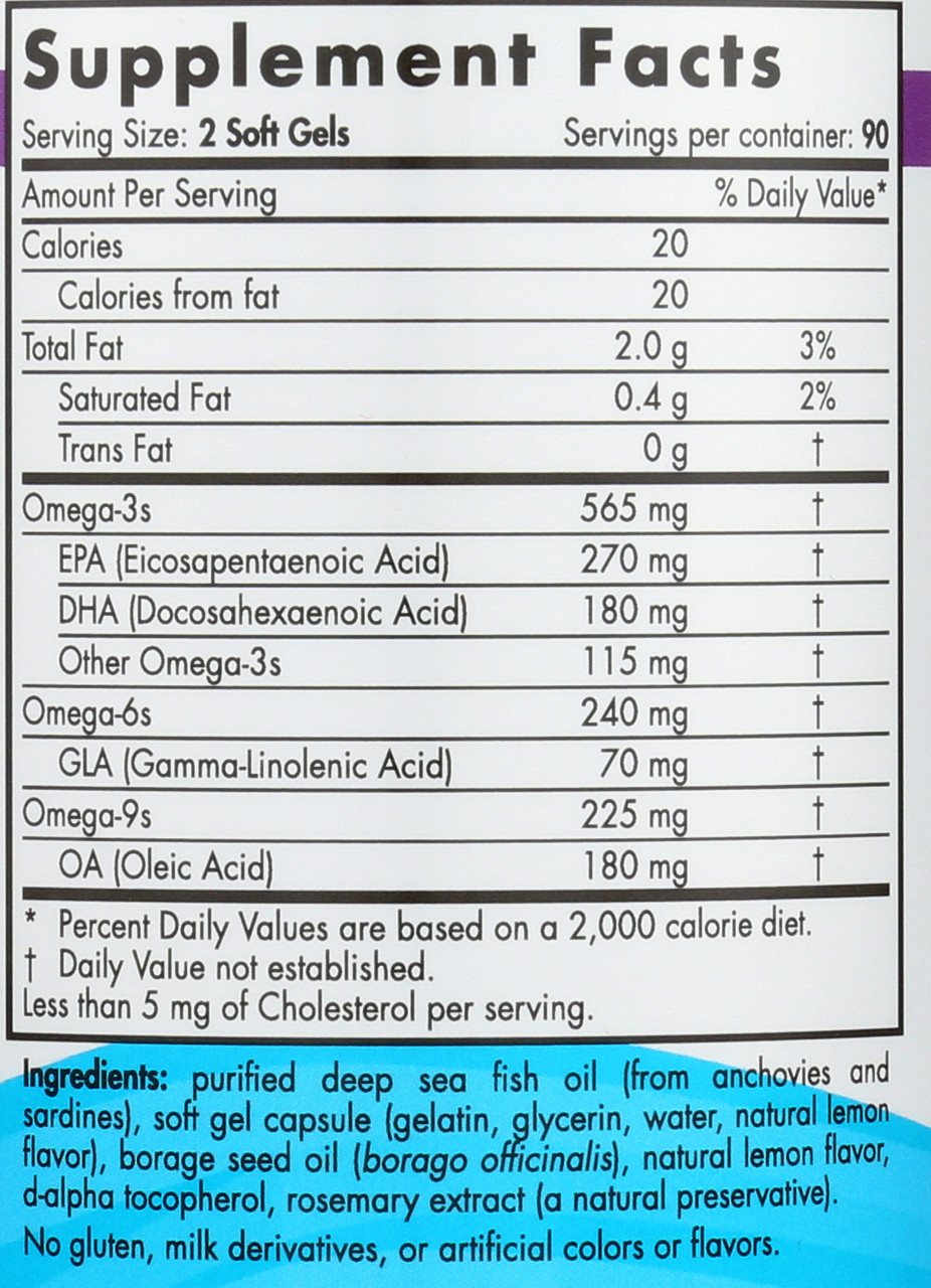 ULTIMATE OMEGA - LEMON - 180 COUNT