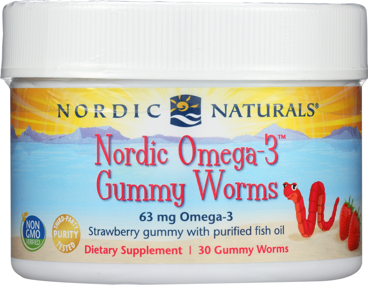 Nordic Naturals NORDIC OMEGA-3 GUMMY WORMS