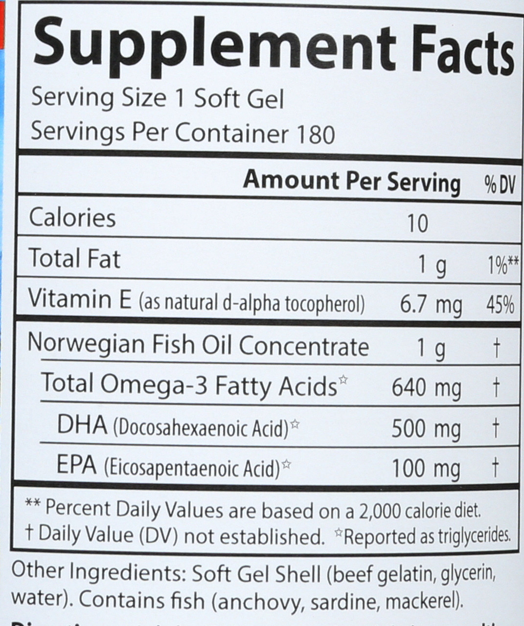 Super Dha Gems® - 500 Mg Of DHA - 180 Soft Gels