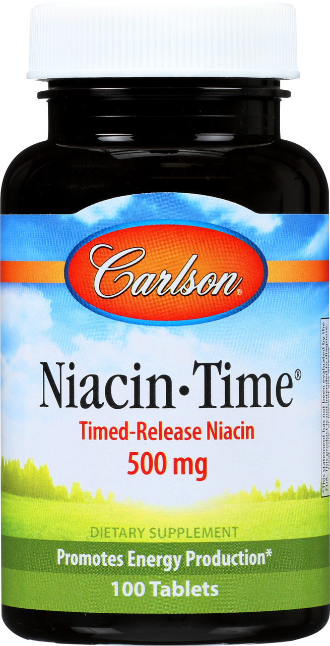 Vitamin B - Timed-Release Niacin - 250 Tablet