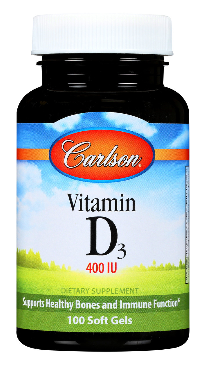 Vitamin D3 - 400 Iu - 250 Soft Gels