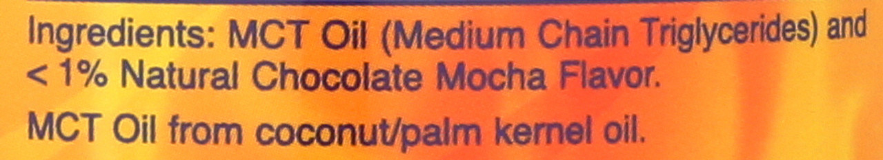 Mct Oil - Chocolate Mocha Flavor 16 FL OZ - 473ML