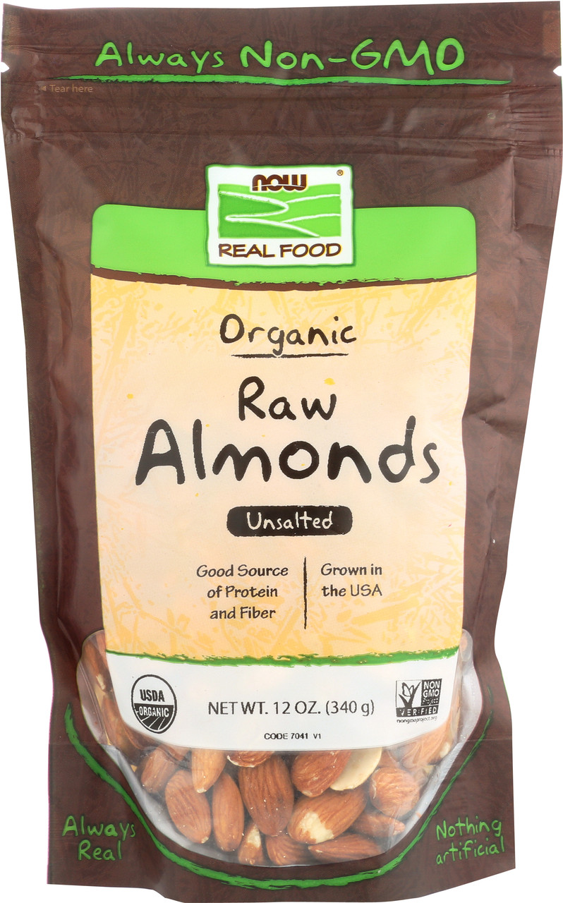 Organic Raw Shelled Almonds