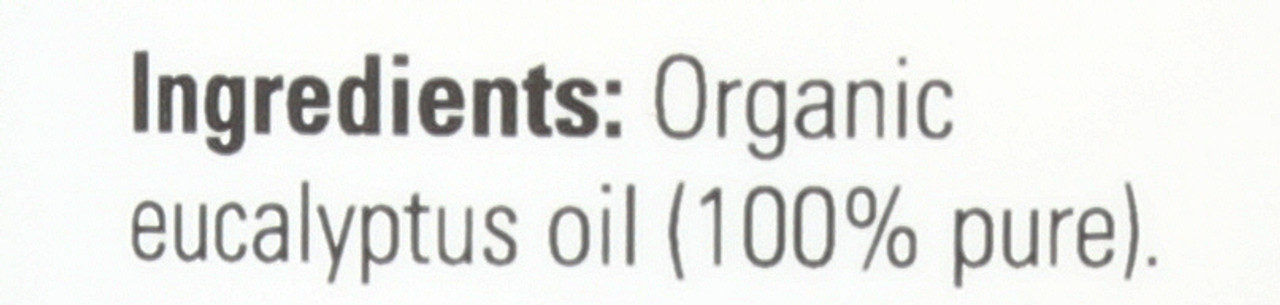 Organic Eucalyptus Oil 4 FL OZ - 118ML