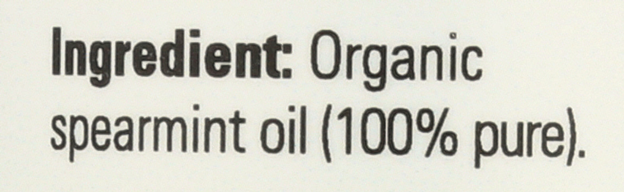 Organic Spearmint Oil 1 FL OZ - 30ML