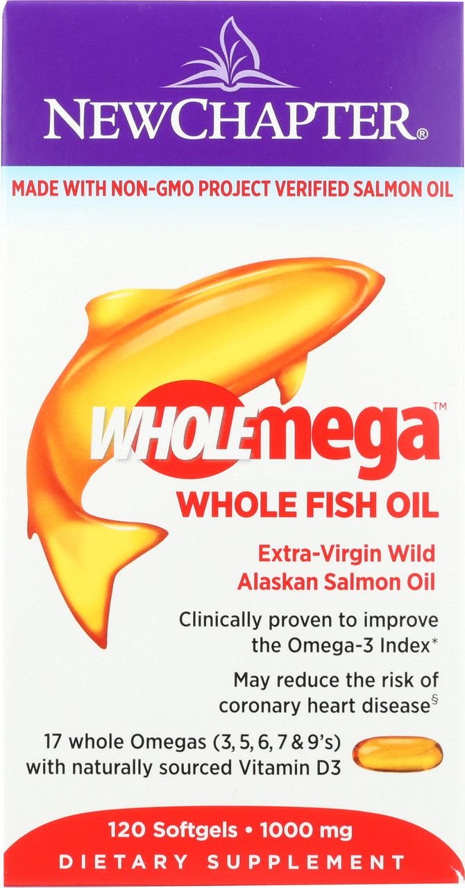 Wholemega Whole Fish Oil 120