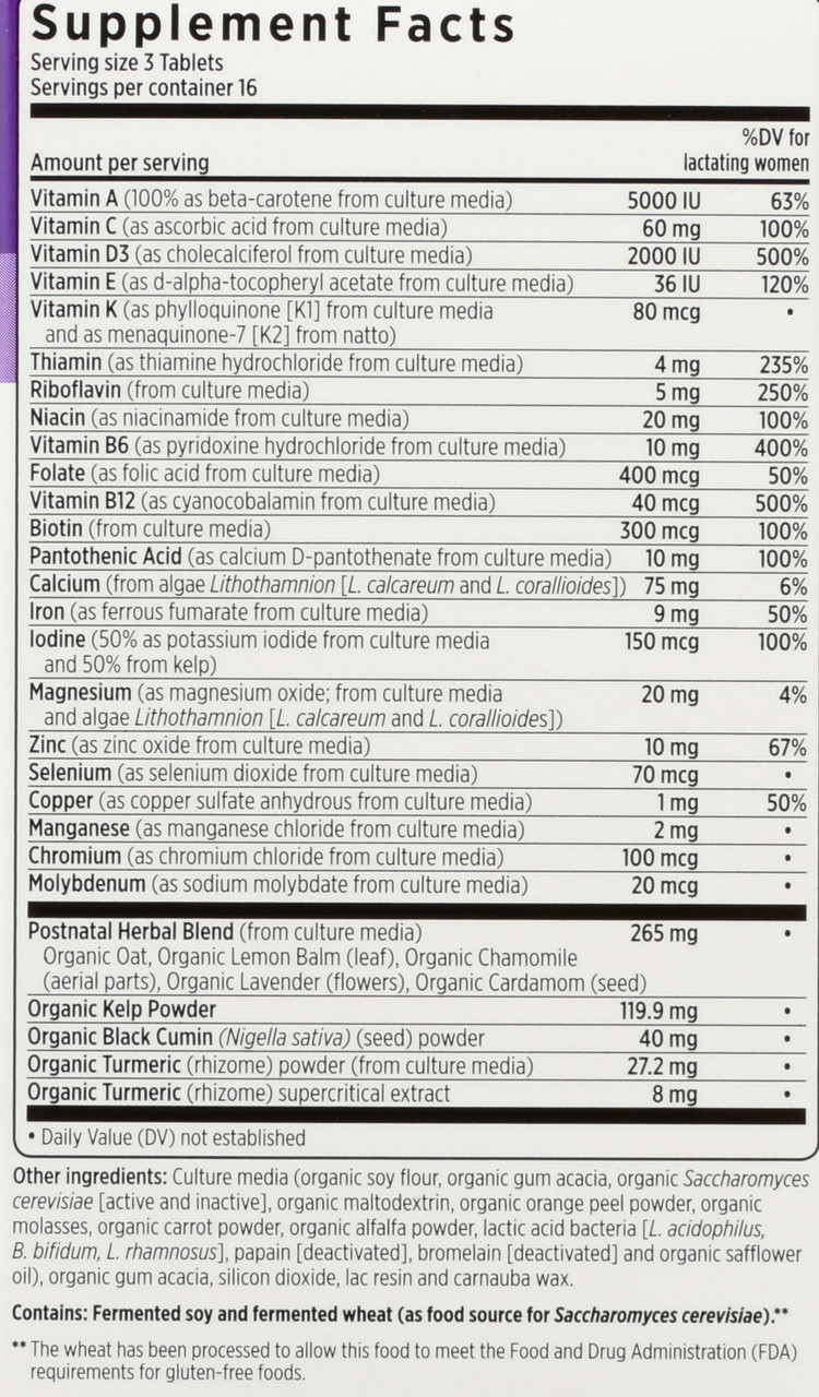 Perfect Postnatal  48 Tablets