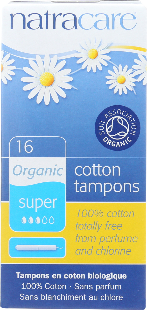 Tampons Cotton Super With Applicator