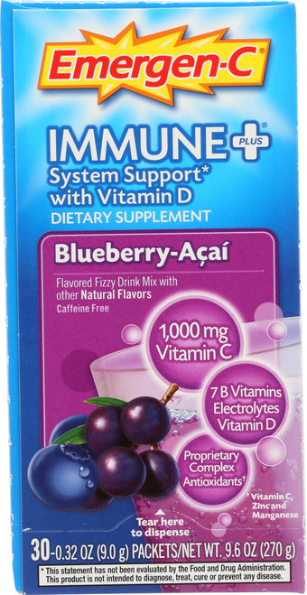 Emergen-C® Immune Plus® Blueberry-Açaí