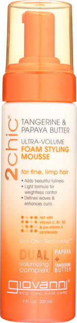 Styling Mousse 2Chic Ultra-Volume Foam Styling Mousse With Tangerine & Papaya Butter