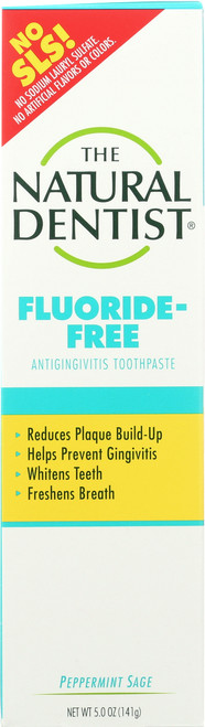 Fluoride-Free Toothpaste Peppermint Sage