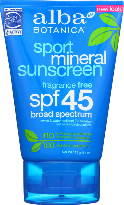 Sunscreen Very Emollient Sport Spf45 Ve Sun Mineral Spf45 Sport