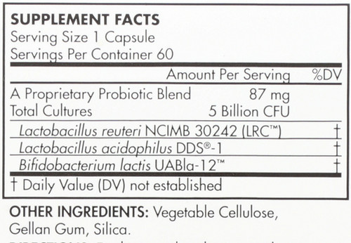 Probiotic Up4 Heart Health 5 Billion Cfu 60 Capsules