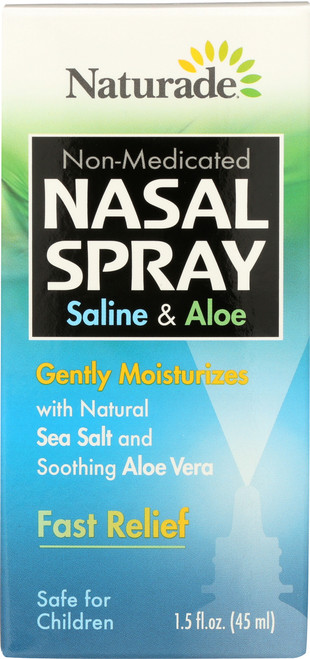 Saline & Aloe Nasal Spray Non-Medicated