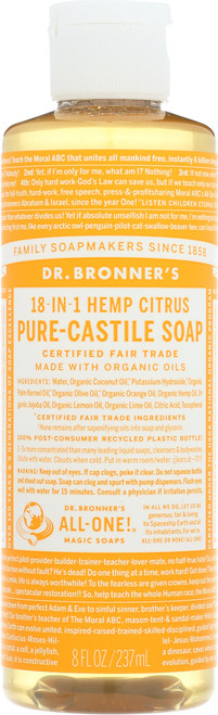 Liquid Soap 18-In-1 Hemp Citrus