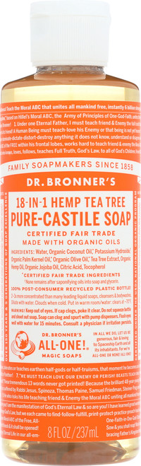 Liquid Soap 18-In-1 Hemp Tea Tree