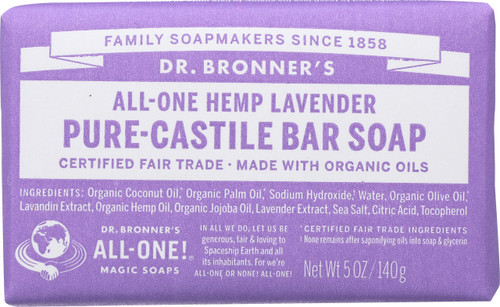 Bar Soap All-One Hemp Lavender