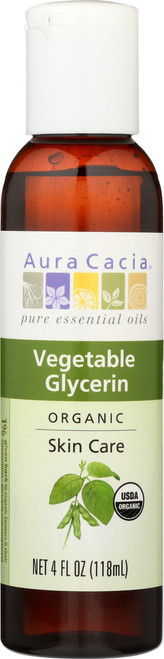 Vegetable Glycerin Certified Organic Skin Care Oil