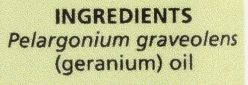 Geranium Essential Oil Geranium Comforting 0.5 Fl oz 15 Ml