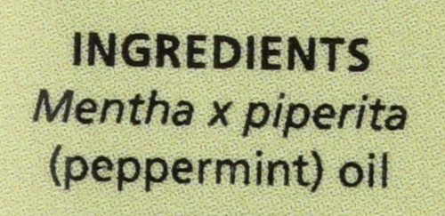 Peppermint, Natural, Essential Oil Peppermint 0.5 Fl oz 15 Ml