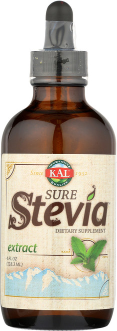 Sure Stevia Liquid Extract Unflavored 4 Fl oz 118.3mL