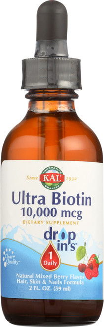 Ultra Biotin Drop Ins Mixed Berry 2 Fl oz 59mL